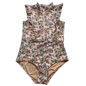 Mott 50 UPF50+ Classic swim suit Strawberry print  Girls sz 12
